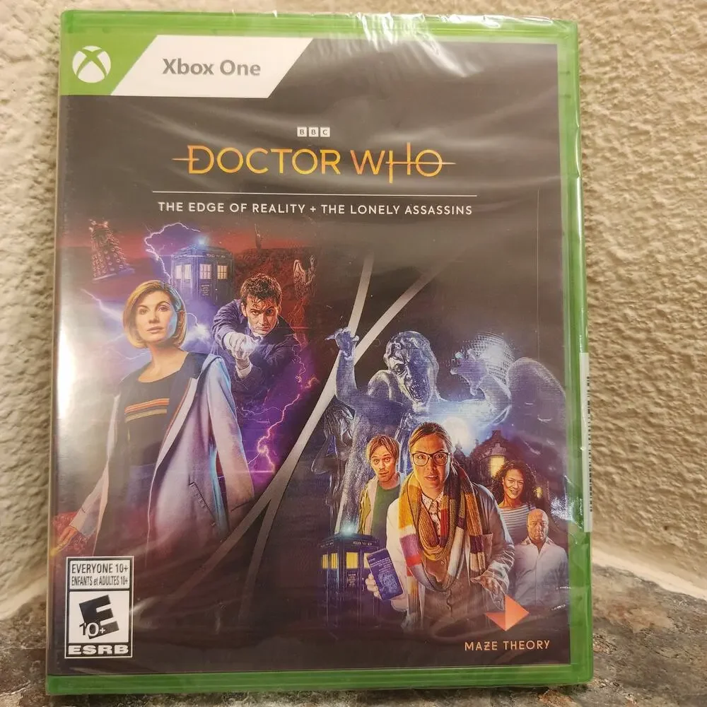 Game - Doctor Who: The Edge of Reality + The Lonely Assassins (NEW) - Xbox One